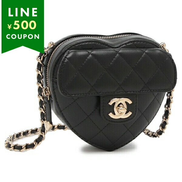 楽天市場】シャネル ショルダーバッグ マトラッセ ハート ミニバッグ