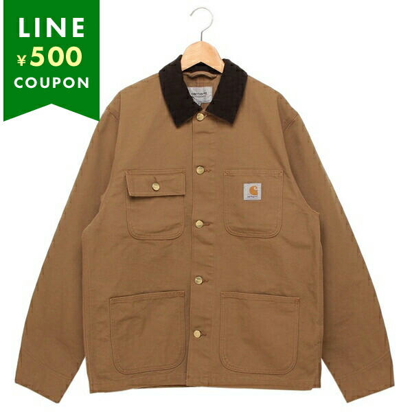楽天市場】カーハート ジャケット ミシガンコート ブラウン メンズ