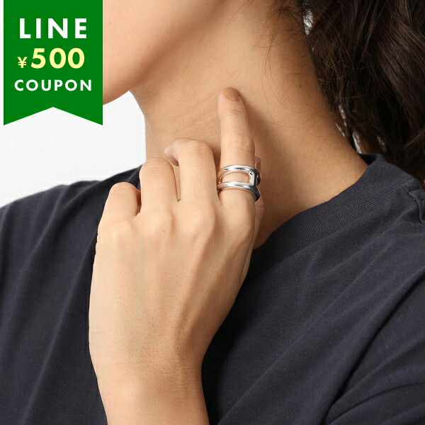 楽天市場】エルメス 指輪 リング オスモズ PM Hロゴ シルバー