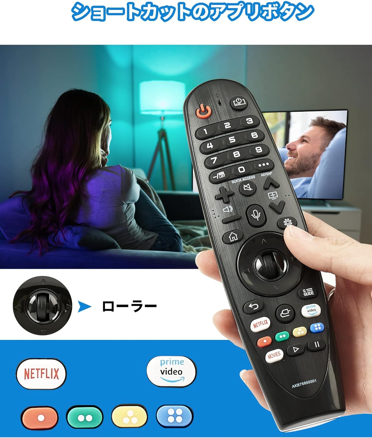 楽天市場】【☆スーパーセール☆全品10%OFF】LG マジックリモコン 純正