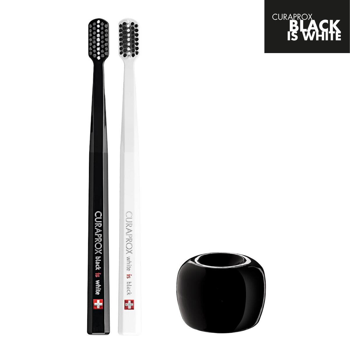 楽天市場】【公式】クラプロックス 歯ブラシ ブラックisホワイト 2本