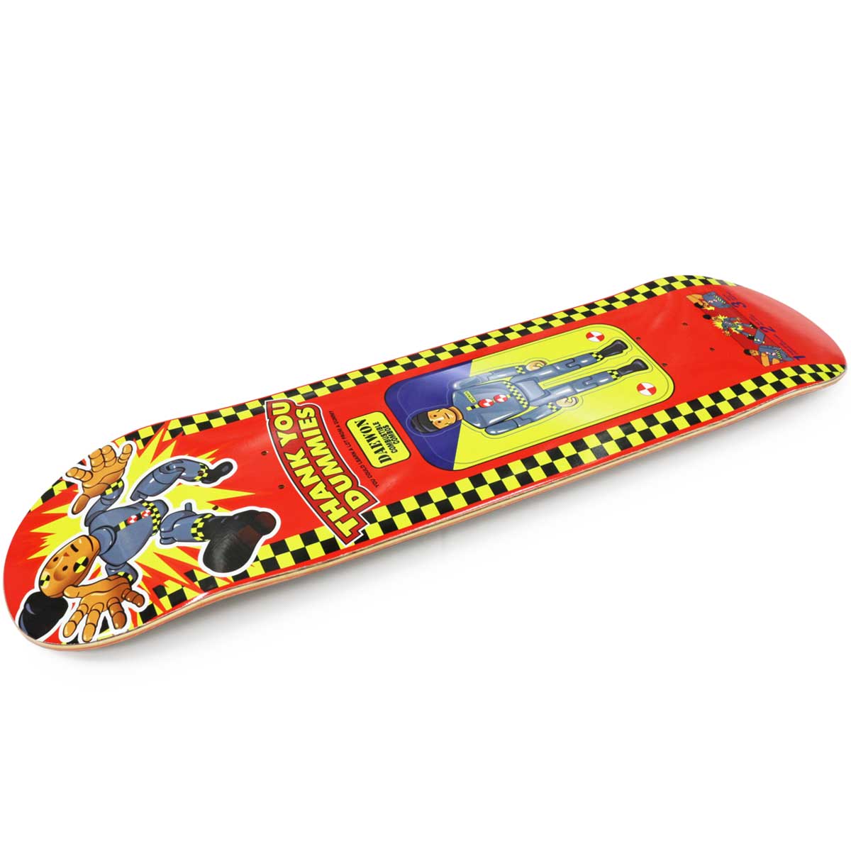 楽天市場】サンキュー 7.75インチ スケボー デッキ Thank You