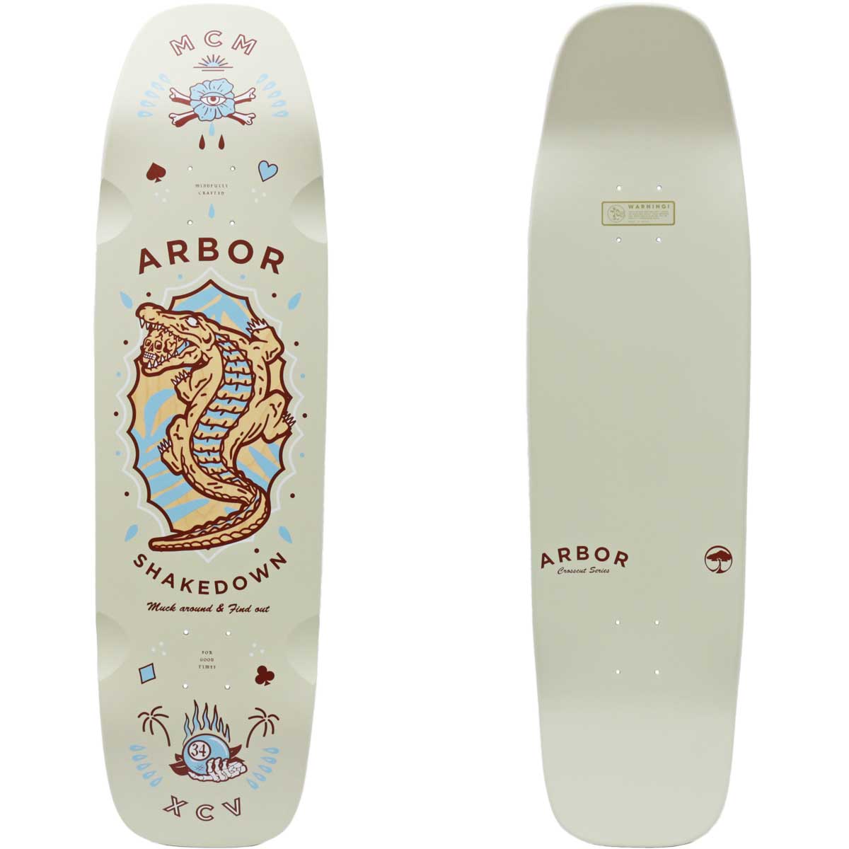 楽天市場】アーバー 9.0x34インチ スケボー デッキ Arbor Skateboards