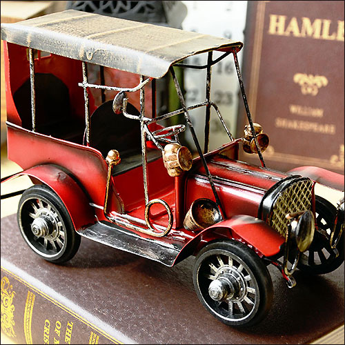 楽天市場】ブリキカー クラシックカー アンティーク レトロ 模型