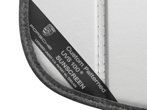 楽天市場】USポルシェ純正 専用設計 PORSCHE ロゴ入 サンシェード 吸盤