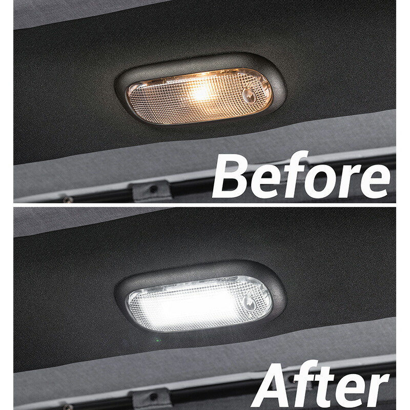 楽天市場】11-18y ジープ ラングラー JK LEDルームランプ ルームライト