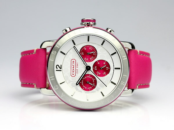 楽天市場】COACH コーチ 腕時計 レディース レガシースポーツ ピンク