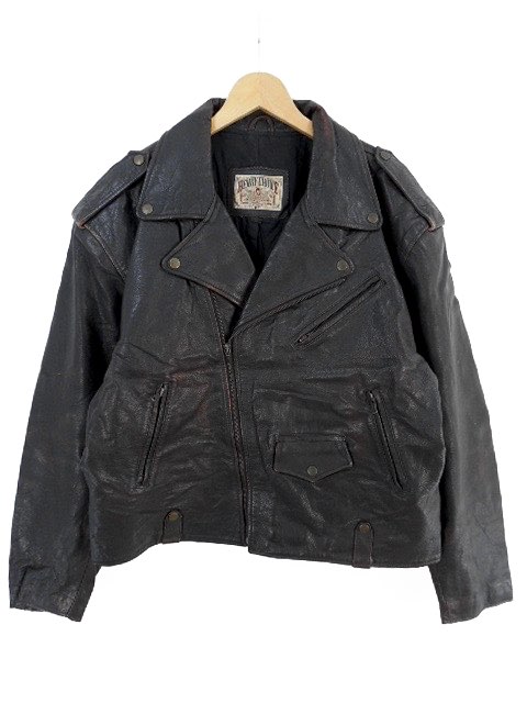 楽天市場】BIGサイズ 90's HENRY CHOICE ダブルライダースジャケット