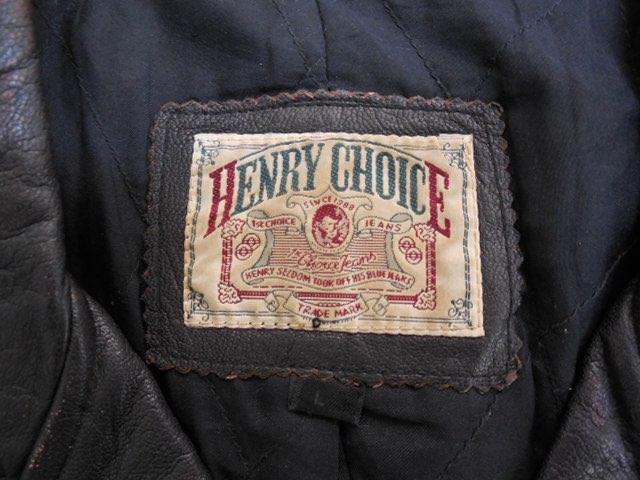 楽天市場】BIGサイズ 90's HENRY CHOICE ダブルライダースジャケット