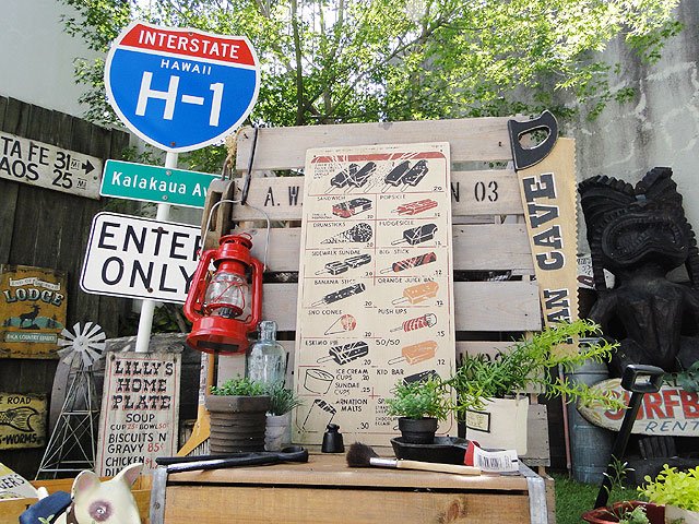 楽天市場】昔のアドバタイジング ウッドサイン （アイスメニュー