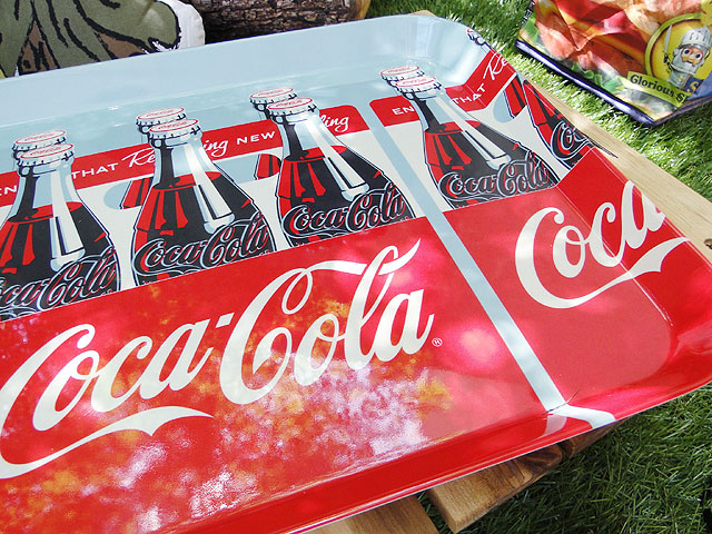 楽天市場】コカ・コーラ 6パック・メラミントレイ アメリカン雑貨