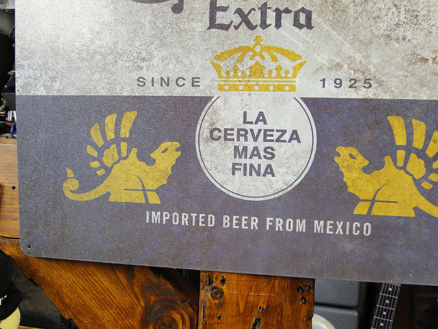 楽天市場】コロナビール ブリキ看板 （ボトルラベル/ヴィンテージ