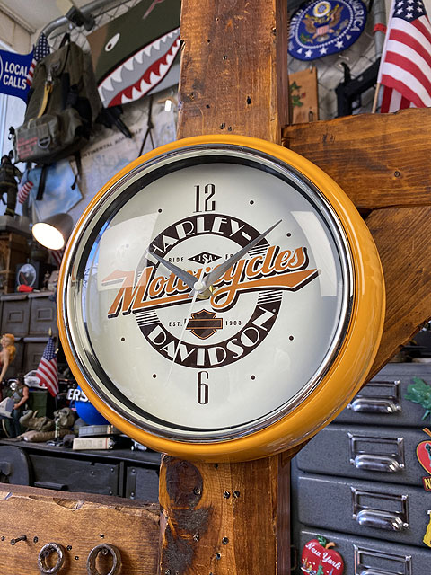 楽天市場】ハーレーダビッドソン レトロダイナークロック アメリカン