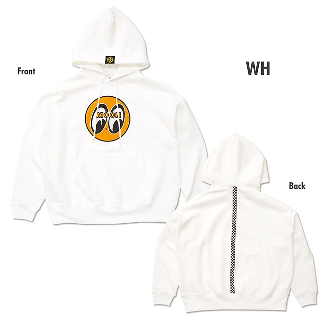 楽天市場】ムーンアイズ パーカー アイボールチェッカーライン プル