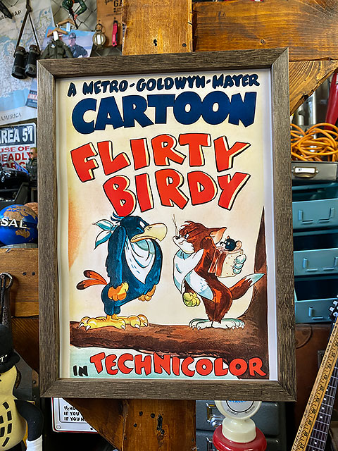 楽天市場】ポスターフレーム （トムとジェリー/FLIRTY BIRDY
