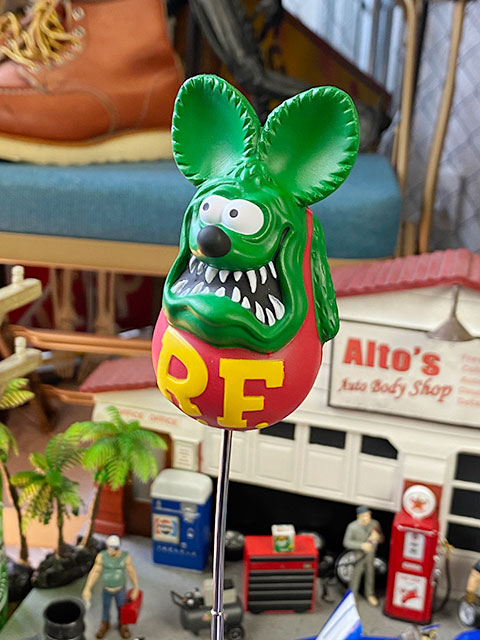 楽天市場】ラットフィンク スクイーズ アンテナトッパー