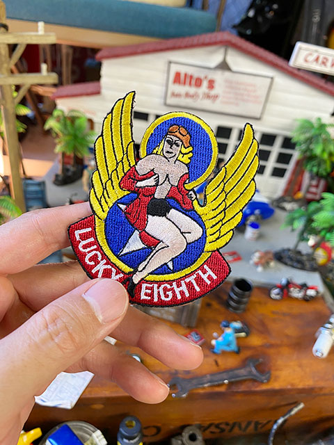 楽天市場】ノーズアート ピンナップガール ミリタリーワッペン