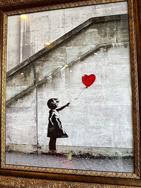 楽天市場】バンクシー アートフレーム Limited Edition サザビーズ