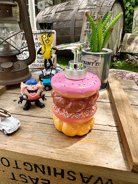 楽天市場】ドーナツ ソープディスペンサー アメリカン雑貨 アメリカ