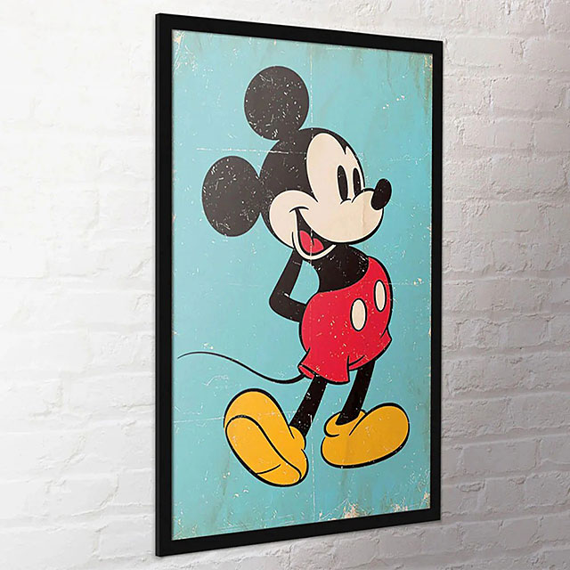 楽天市場】ディズニー クラシックミッキー オフィシャル ポスター 公式