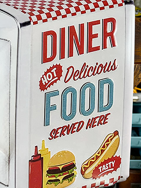 楽天市場】アメリカンダイナー ナプキンディスペンサー エンボス