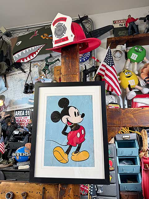 楽天市場】クラシックミッキー オフィシャル フレームアート フレーム