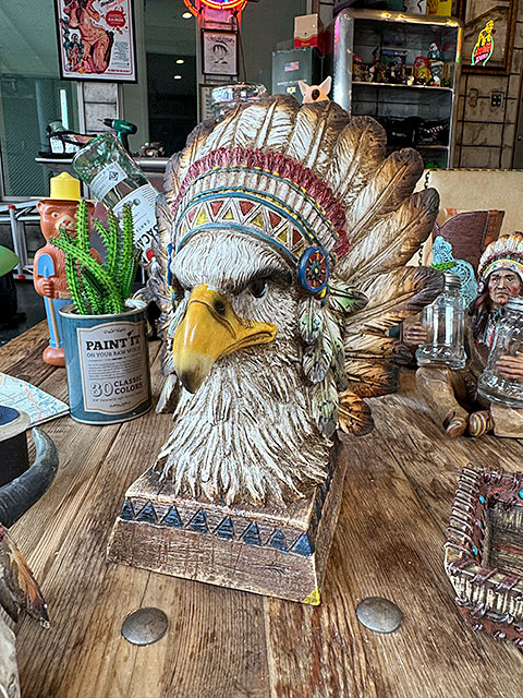 楽天市場】イーグルチーフ バストオブジェ ウエスタン アメリカン雑貨