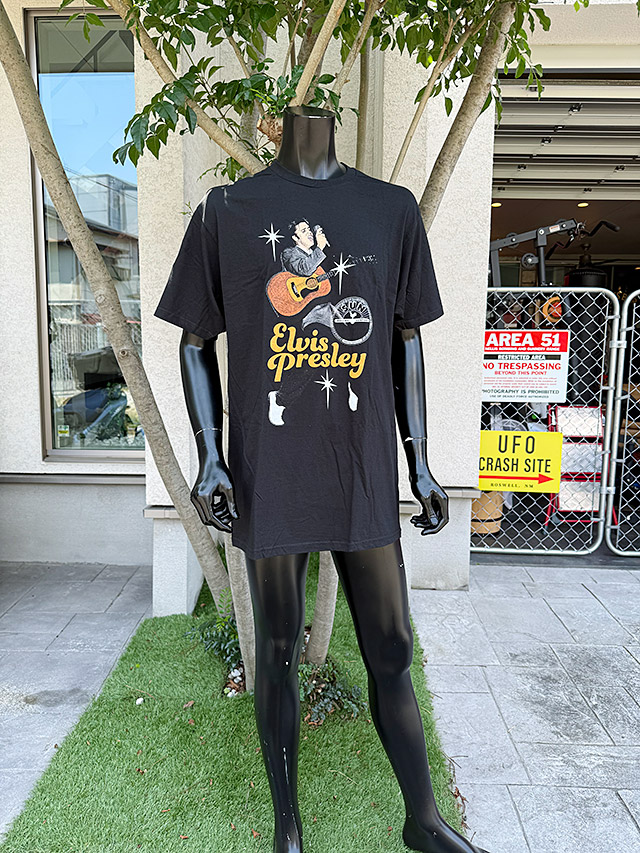 楽天市場】サンレコード エルヴィス・プレスリー オフィシャルTシャツ
