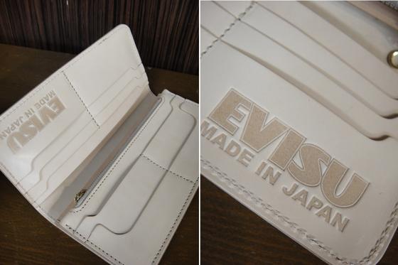 楽天市場】EVISU ド根性ウォレット☆レザーロングウォレット長財布MADE