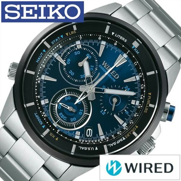 楽天市場】セイコー ワイアード 腕時計 SEIKO WIRED 時計 ブルー BLUE