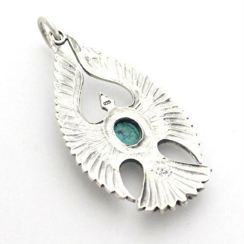 楽天市場】ネイティブアメリカン イーグル 鷹 ターコイズ ペンダント