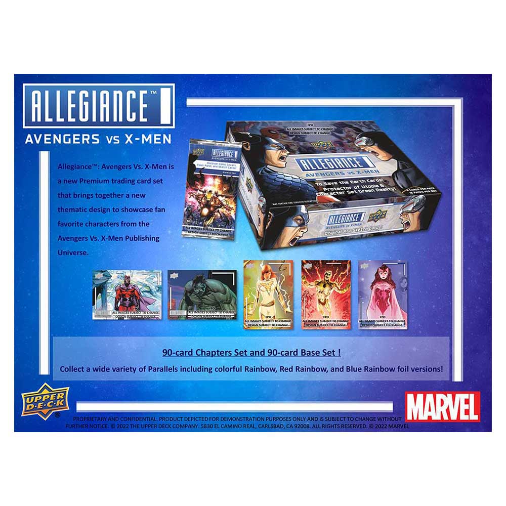 楽天市場】【セール！】2023 Upper Deck Marvel Allegiance Avengers