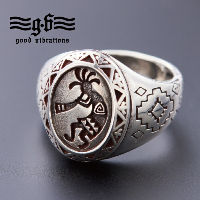 楽天市場】シルバー 925 リング 指輪 小さめ ココペリ 紋章 お守り