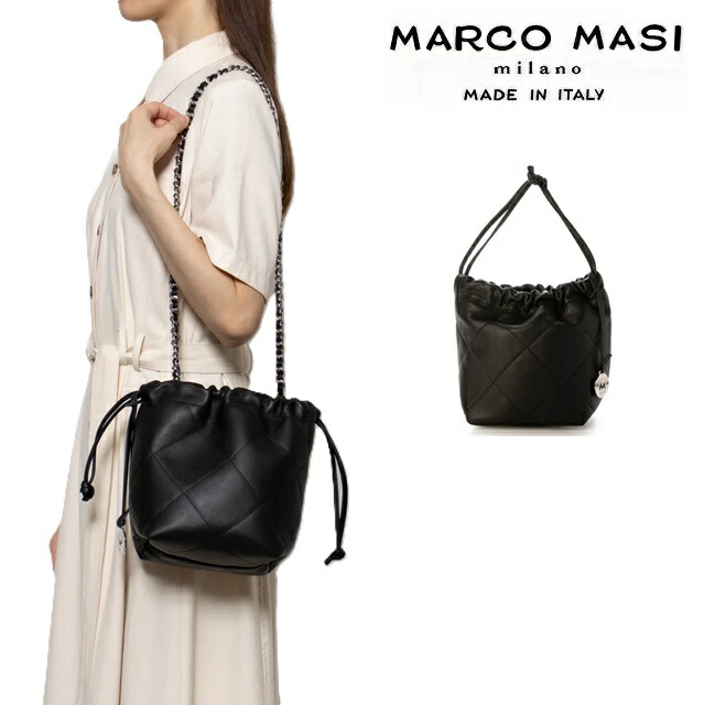 楽天市場】Marco Masi マルコマージ ミニ 巾着 ショルダーバッグ