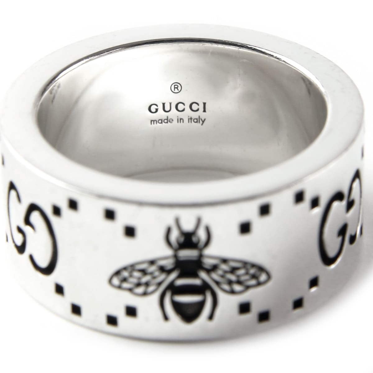 楽天市場】グッチ 指輪 メンズ シルバー 正規品 GUCCI リング 指輪