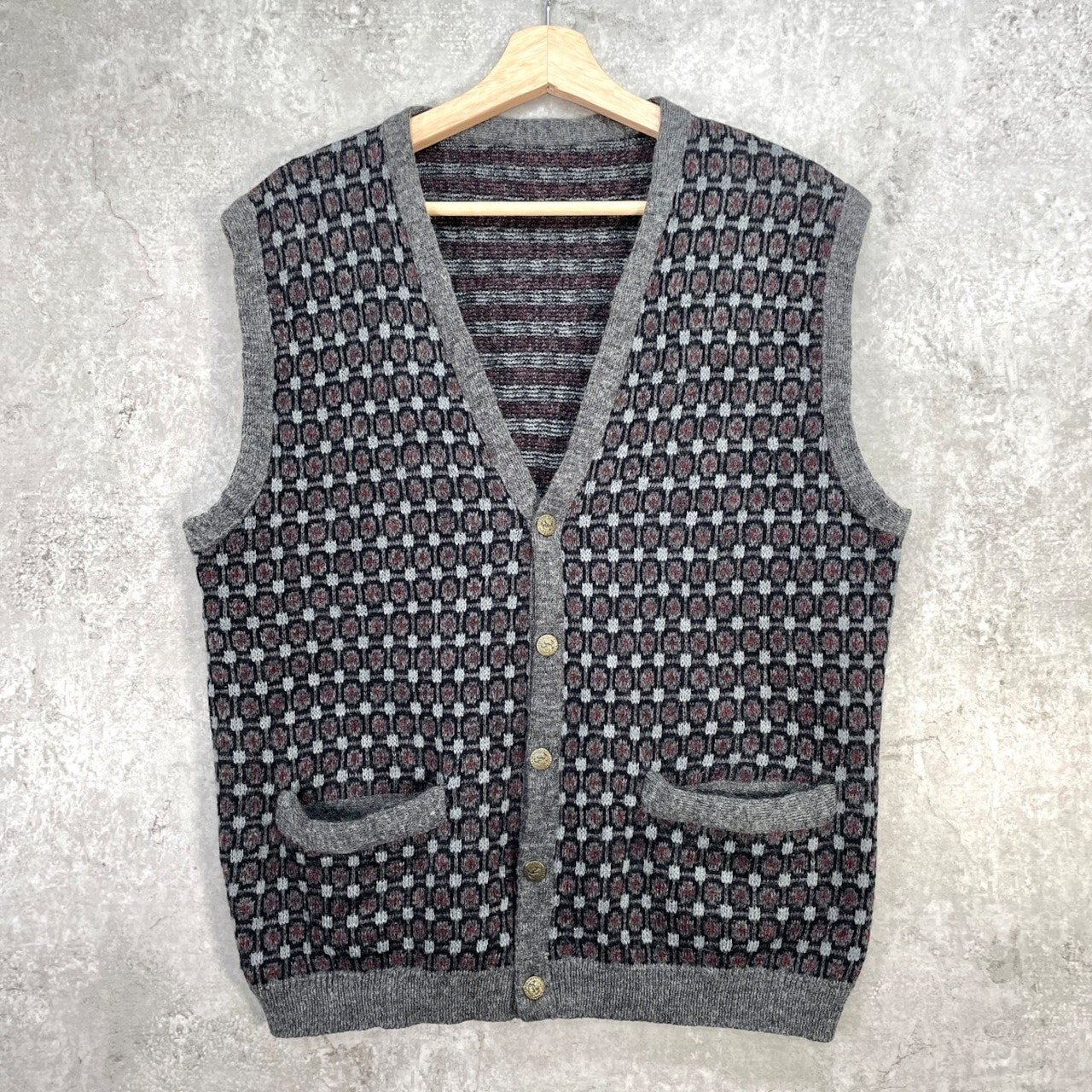 楽天市場】ニットベスト ヴィンテージの通販