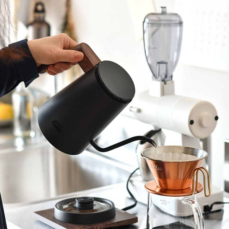 楽天市場】カリタ 電気式ドリップ専用ポット ホワイト ブラック