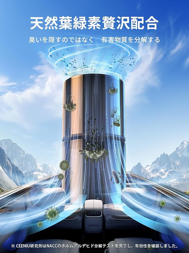 楽天市場】CEENIU 車 卓上 消臭 アロマディフューザー【雰囲気ライト