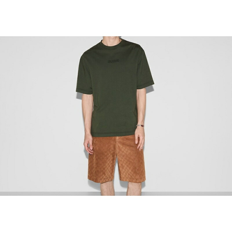 楽天市場】グッチ GUCCI メンズ エンブロイダリー コットンジャージー