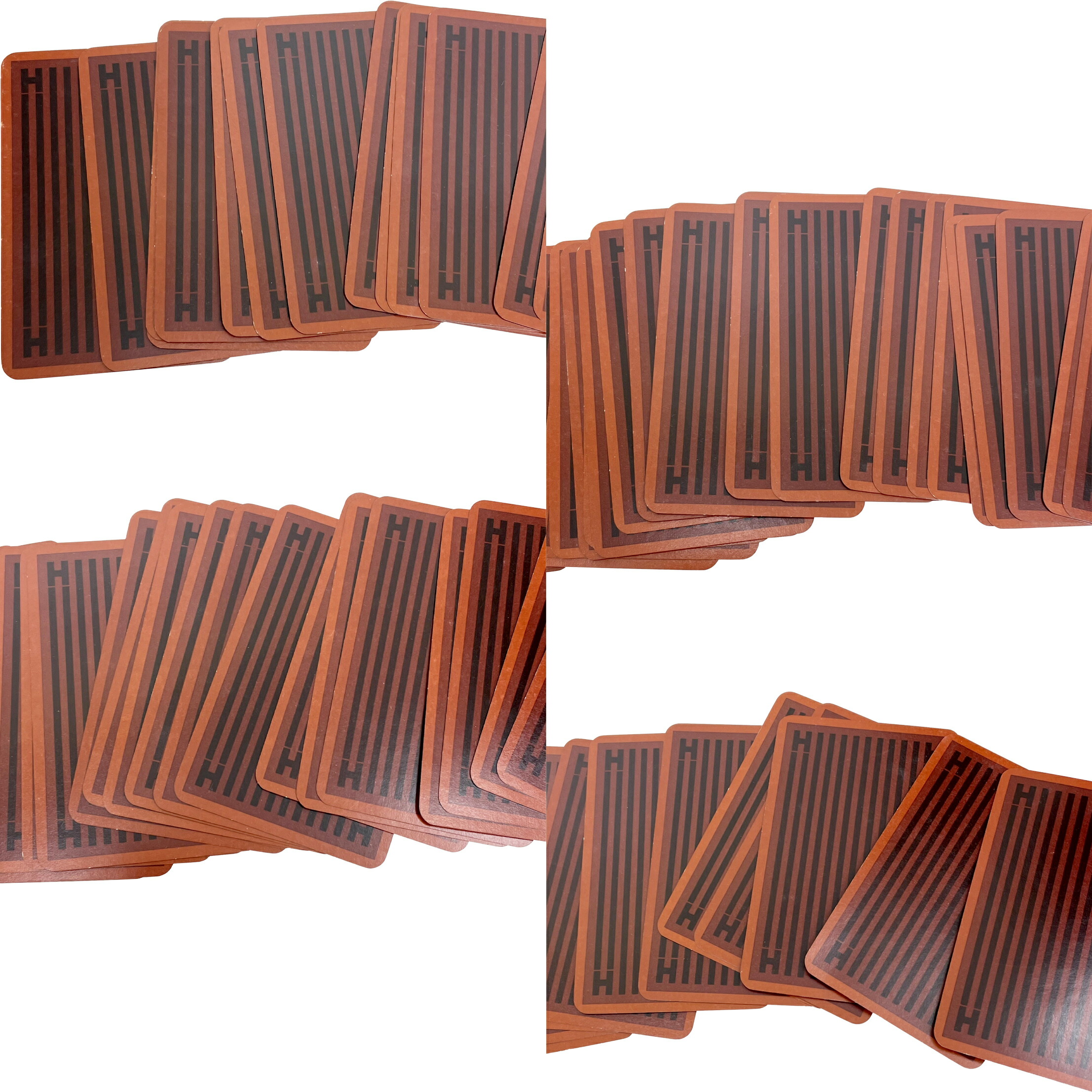 楽天市場】HERMES エルメス トランプ ブラウン ブラック A1