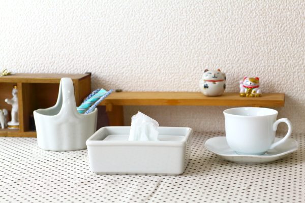 楽天市場】《全国送料無料》陶器製ティッシュボックス シンプル