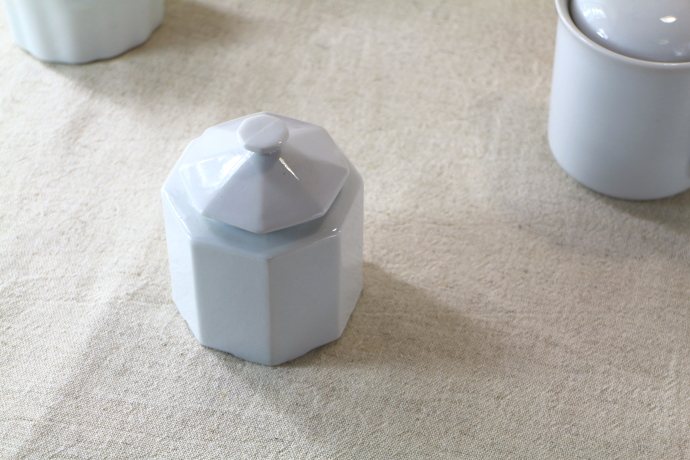 楽天市場】八角 シュガーケース シュガーポット キャニスター 砂糖入れ