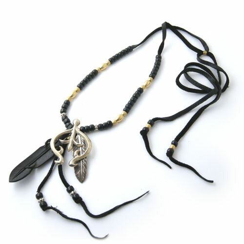 楽天市場】Rooster King & Co.×LYNCH SILVERSMITH FEATHER NECKLACE