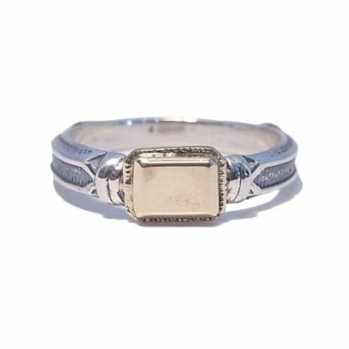 楽天市場】Rusty Thought Combination Signet Ring : C-G