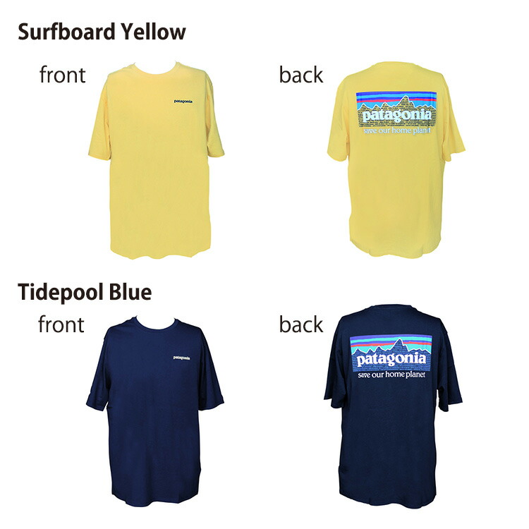 楽天市場】patagonia パタゴニア Tシャツ Men's P-6 Mission Organic T