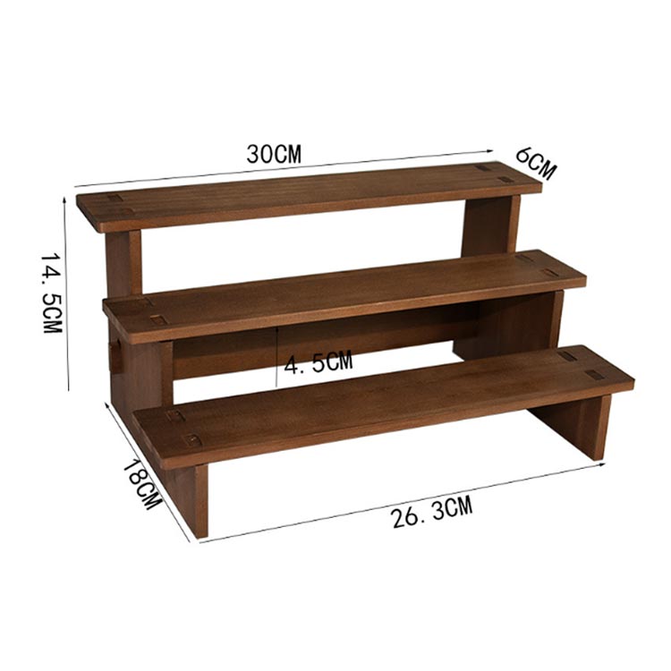 楽天市場】ディスプレイ 3段 展示台 ディスプレイ グッズ コレクション