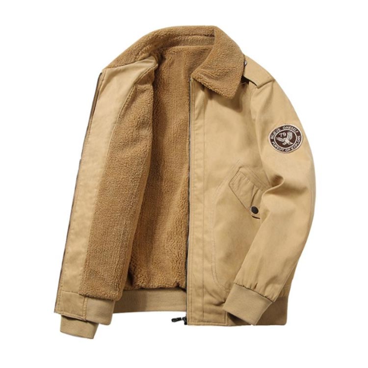 楽天市場】ミリタリージャケット メンズ ボアコート 防寒着 裏ボア