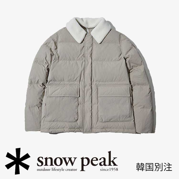 楽天市場】snow peak 韓国別注 スノーピーク ブクルネック ダウン