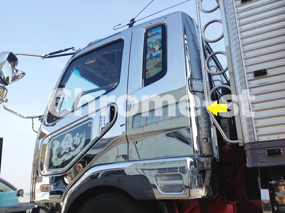 楽天市場】FUSO ファイター 寝台パネル 左右セット かぶせタイプ純正