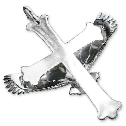 楽天市場】【鷲見太郎 Pendant ペンダント】クロスペンダントw/K18